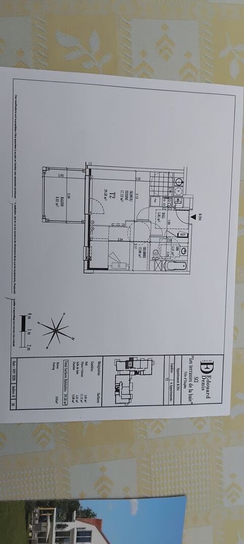  Appartement  louer 2 pices 39 m Cucq