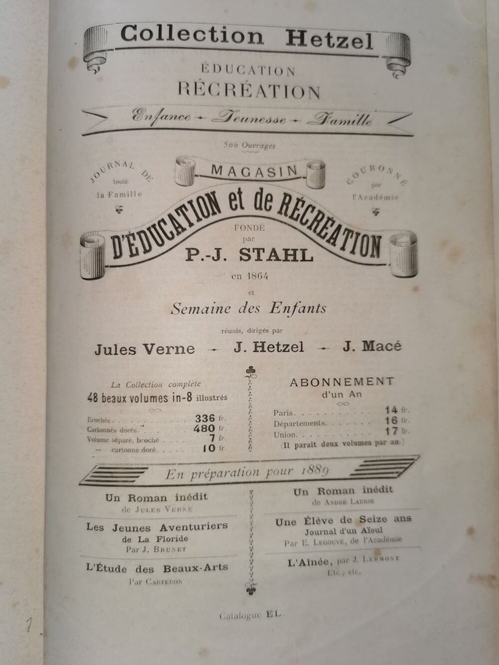 livre ancien HETZEL Décoration