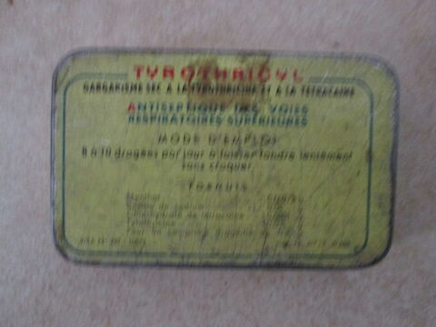 BOITE ENFER DE COLLECTION TYROTHRICYL 13 Ambert (63)