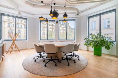 Un acc&egrave;s 24&nbsp;heures sur 24, 7&nbsp;jours sur 7 &agrave; des bureaux de coworking ouvert pour 10 personnes &agrave; Paris Spaces Bonne Nouvelle 5447 75002 Paris