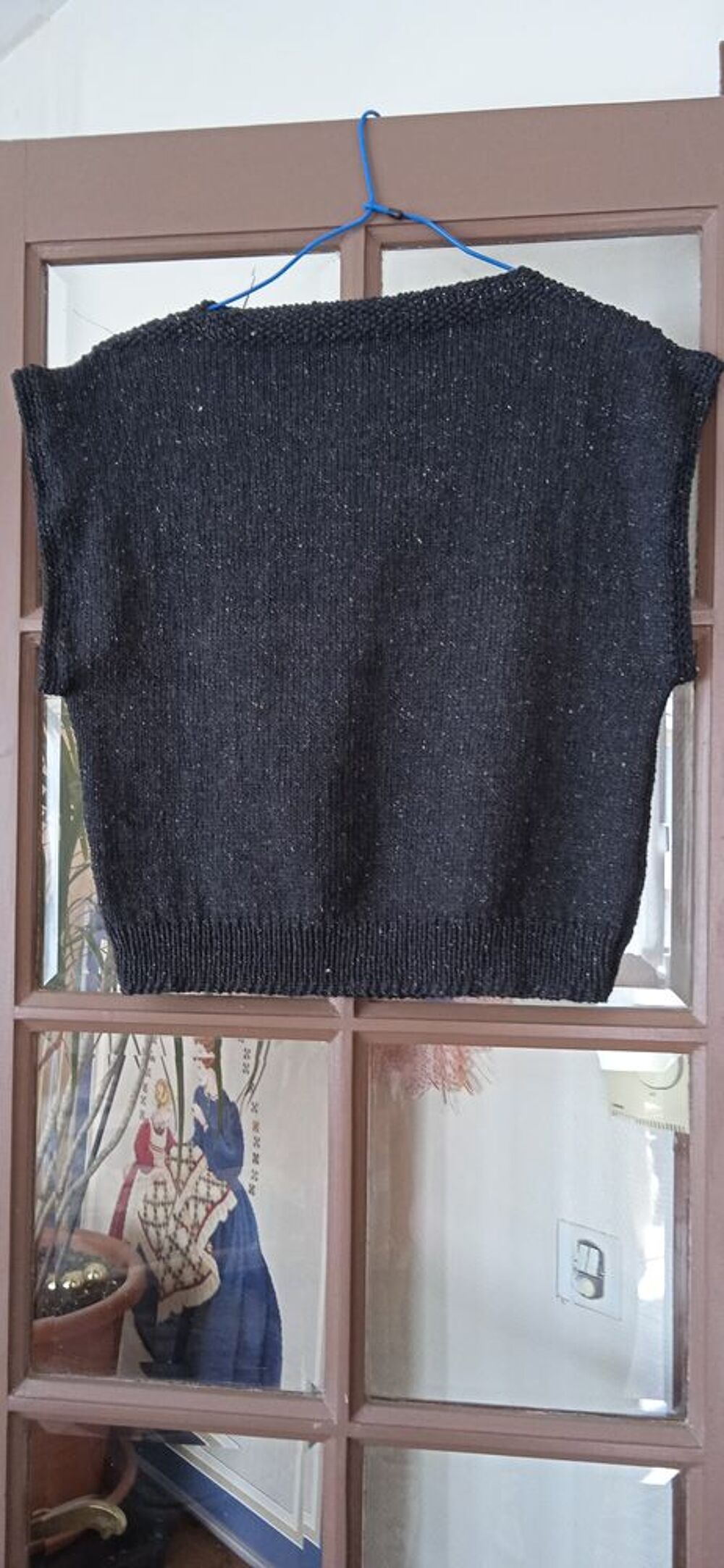 Pull noir en coton Vêtements