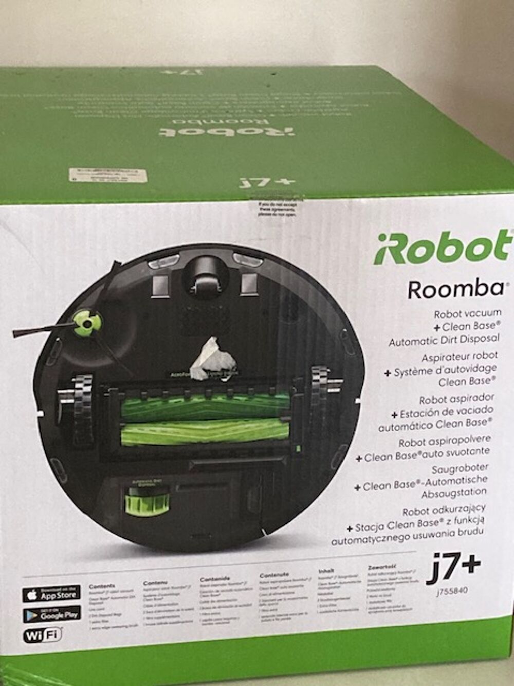 Aspirateur robot marque IROBOT mod&egrave;le J7+ Electromnager