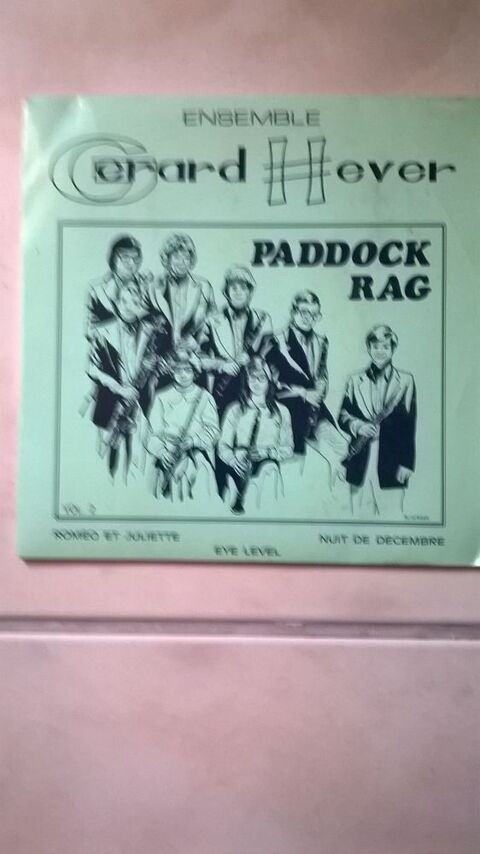 Disque 45T Gérard Hever Paddock Rag 6 Grisolles (82)
