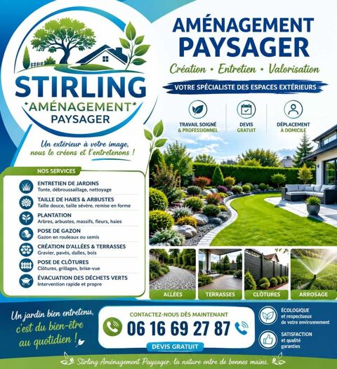 STIRLING.  PAYSAGER. TERRAIN 0 68500 Guebwiller