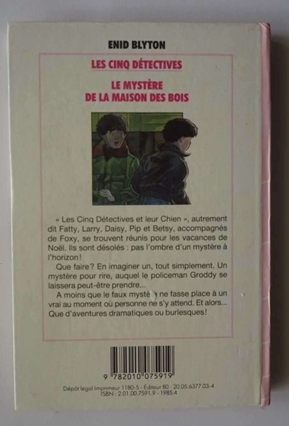 bibliotheque rose - le mystere de la maison des bois - 1985 Livres et BD