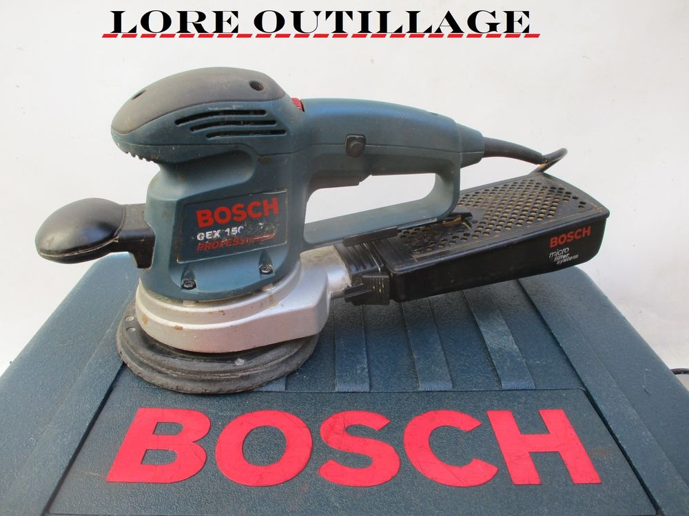 BOSCH GEX 150 AC - Ponceuse excentrique Bricolage