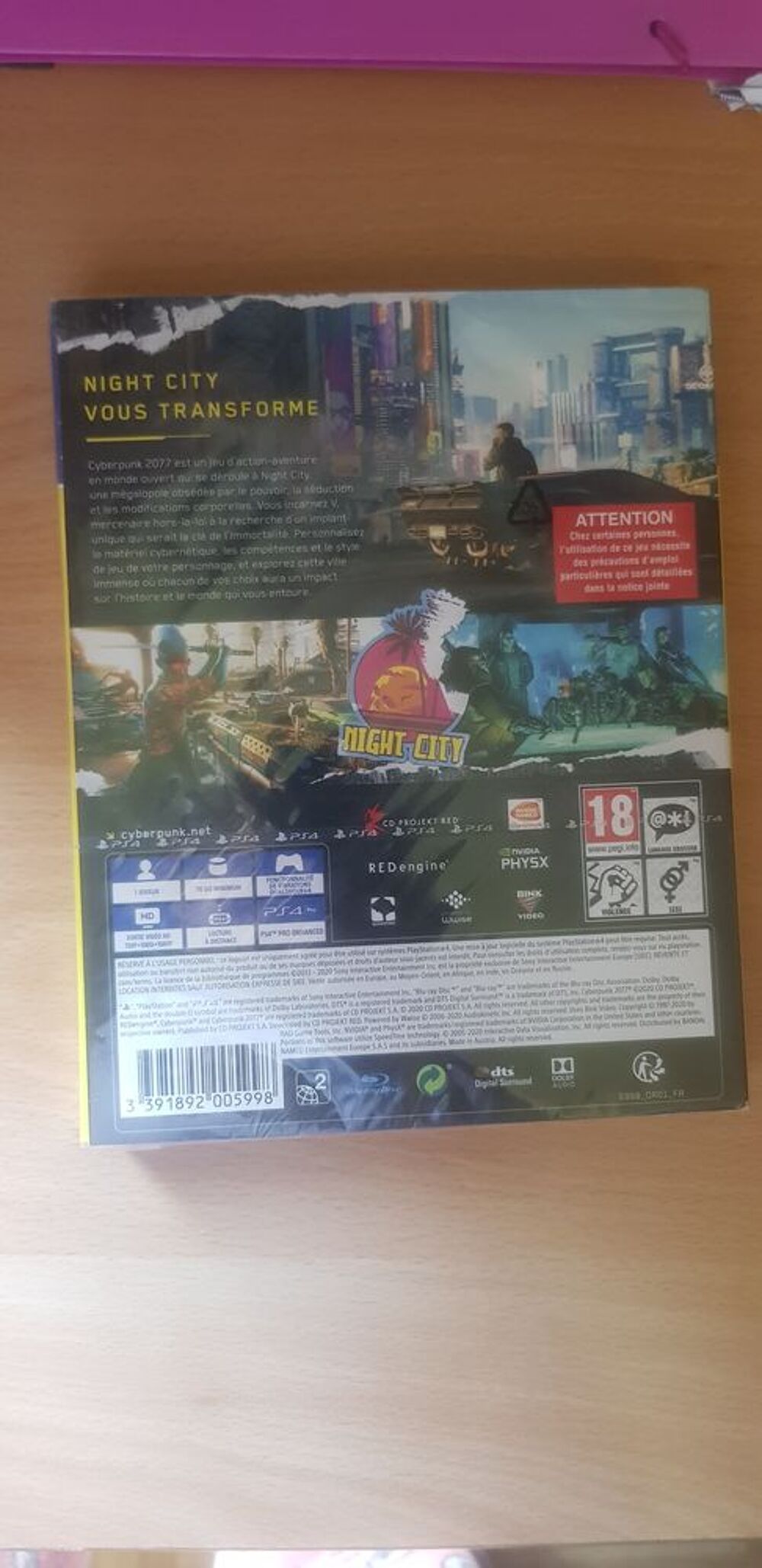 Jeu Uncharted 2077 sur PS4. Neuf sous blister. Consoles et jeux vidos