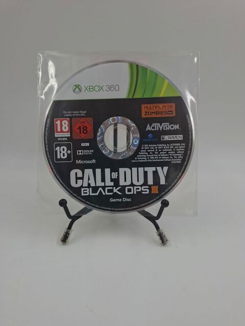 Jeu Xbox 360 Call of Duty Black Ops III (3) (Game Disc)  Vulbens (74)