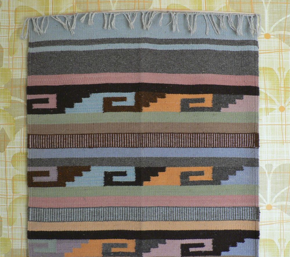 Tapis artisanal indien Navajo Arizona Décoration
