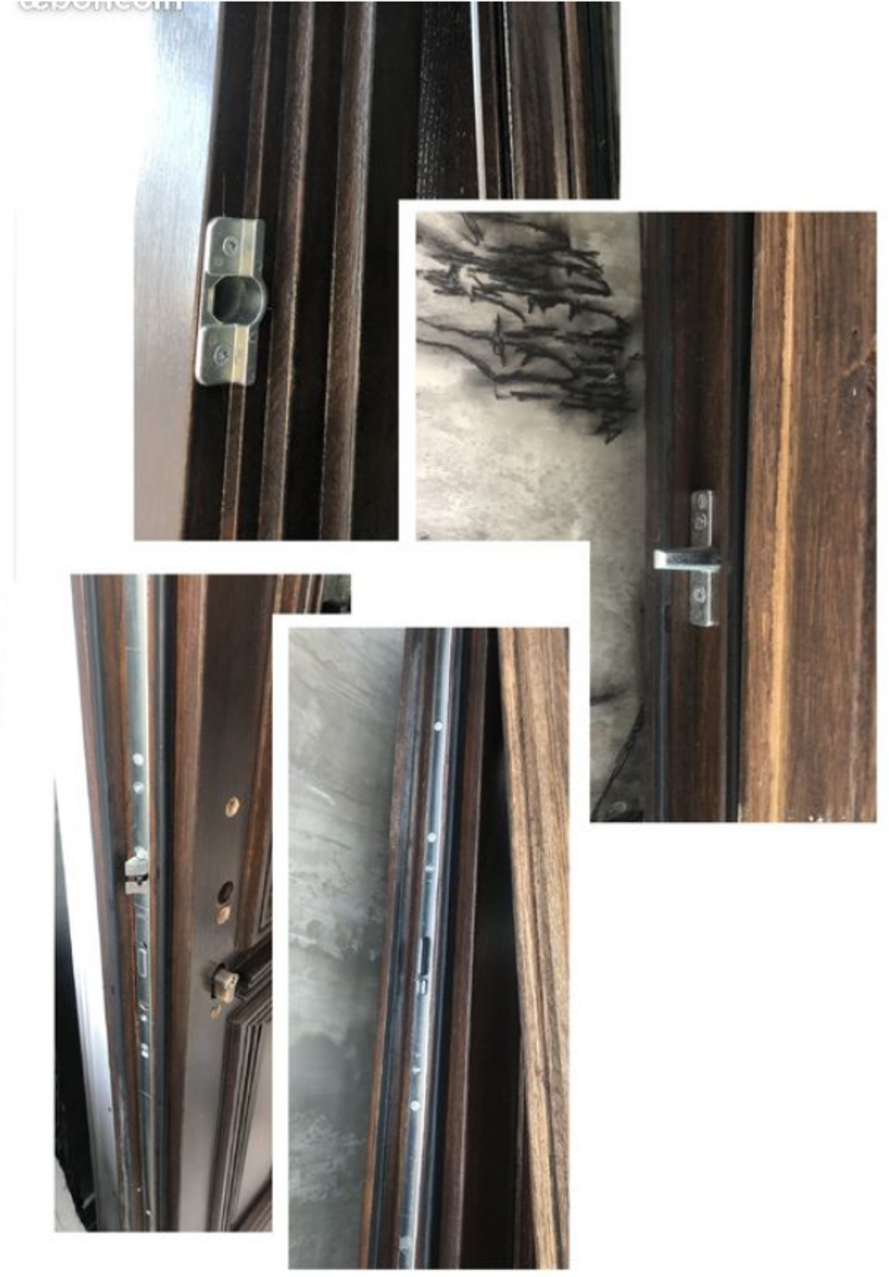  Porte d'entr&eacute;e en bois massif esprit demeure bourgeoise Bricolage