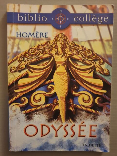 Bibliocollège - Odyssée, Homère - Hachette Education 2 Nice (06)