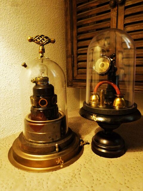 Globes de Curiosits  STEAMARIUM & OLD CURIOSITY  Steampunk 75 Mont-de-Marsan (40)