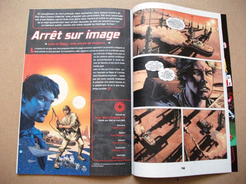 BD STAR WARS ~ Num&eacute;ro 1 (Atlas 2010) Livres et BD