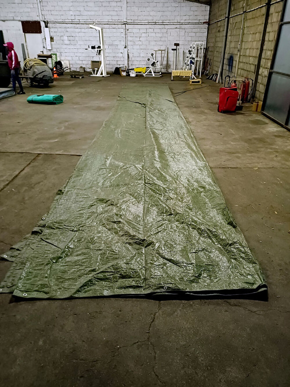 B&acirc;che de protection de 12x8m Bricolage