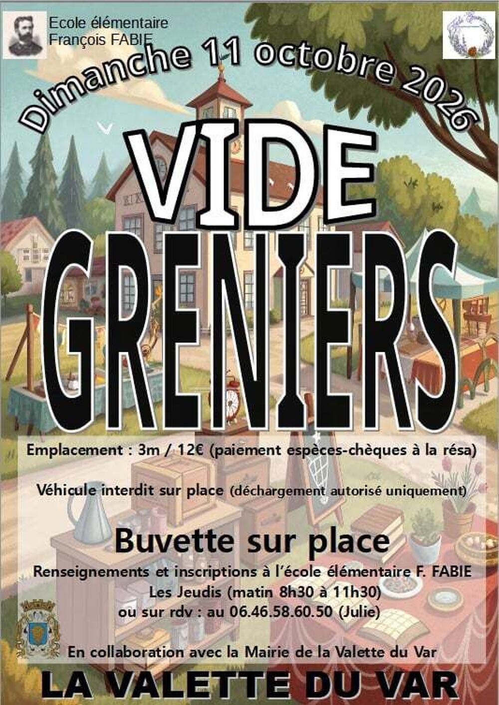 Vide Greniers (Fabie) La Valette du Var Vide grenier, marché aux puces, braderie