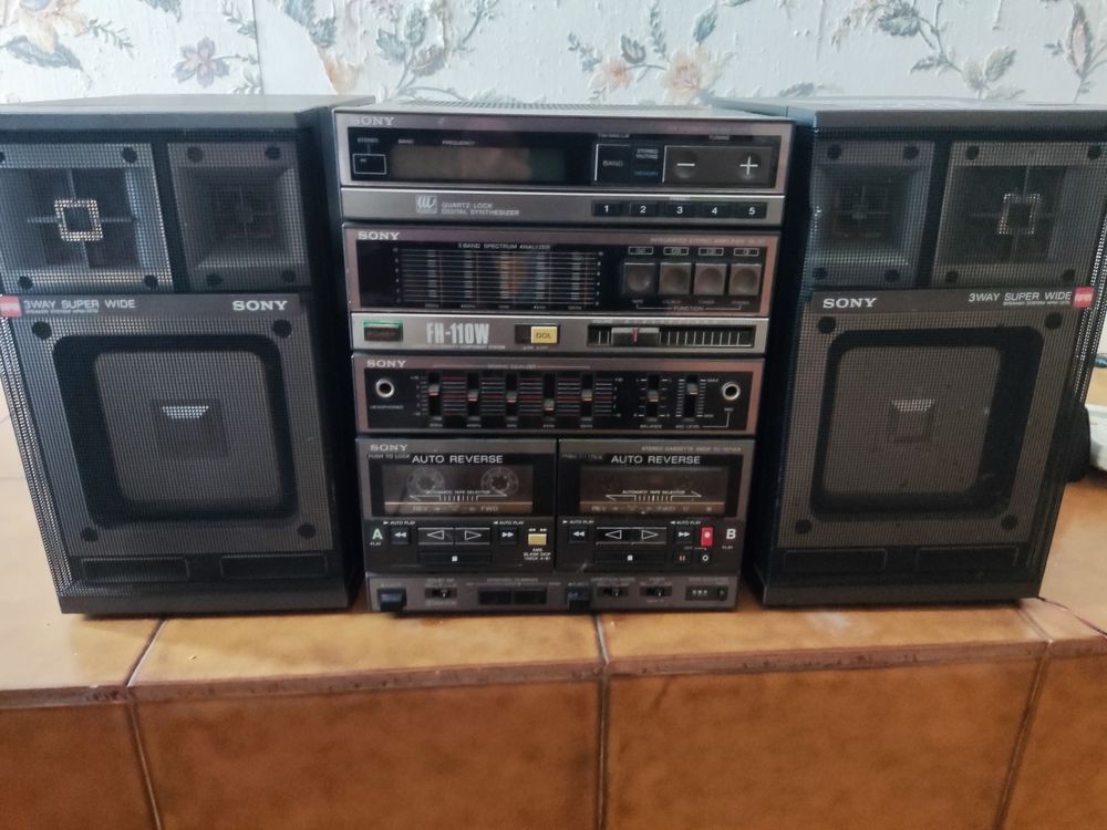 Double cassette audio Audio et hifi