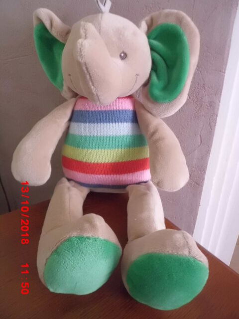 PELUCHE ELEPHANT BEIGE SIMBA 16 Oignies (62)