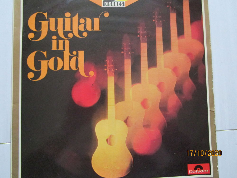 album de deux disques "guitar in gold" Audio et hifi