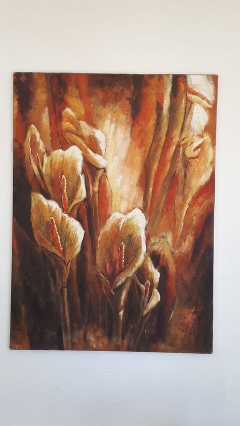 Huile sur toile contemporaine 
120 Ault (80)