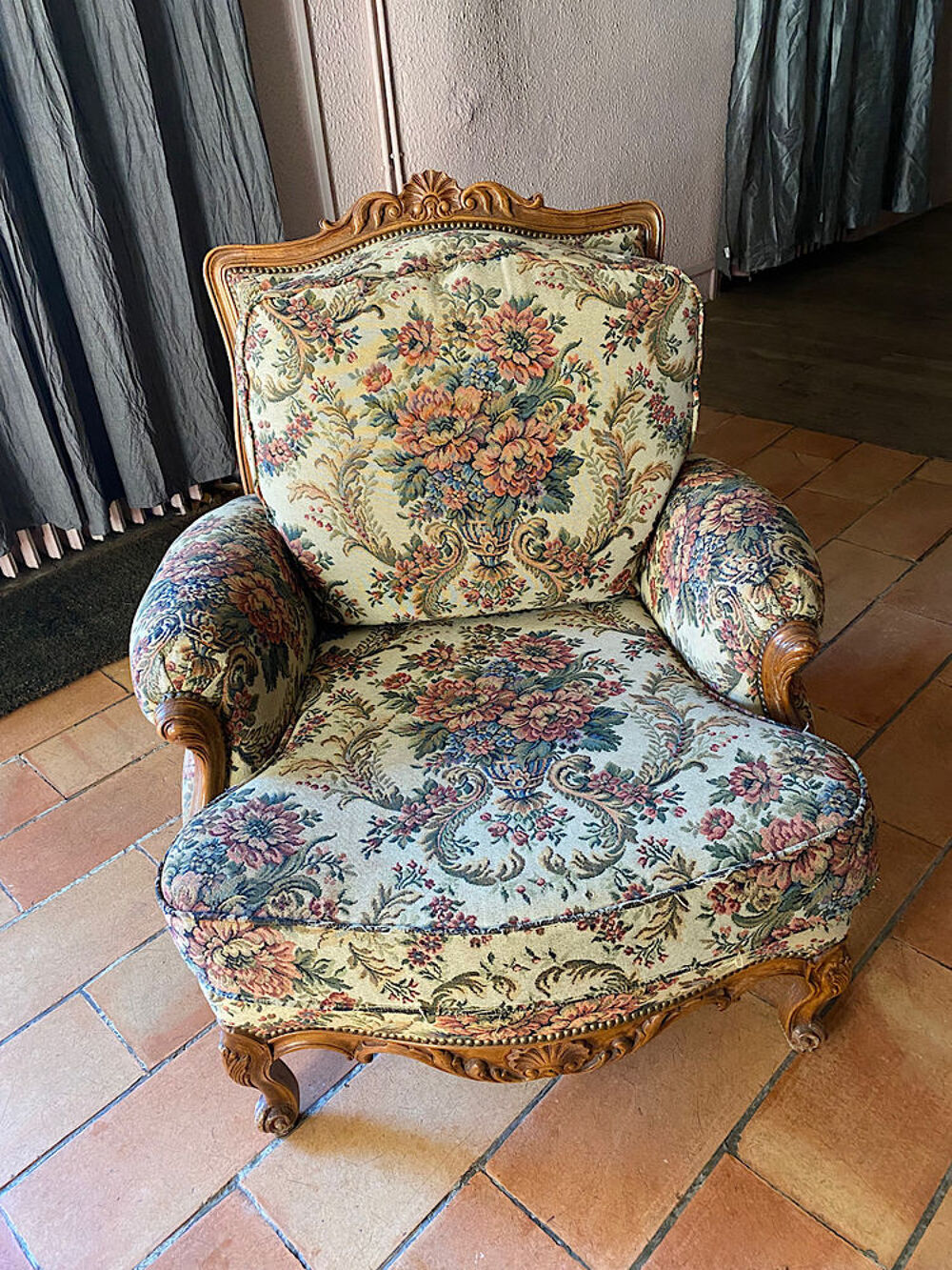 2 Fauteuils style Louis XV Meubles