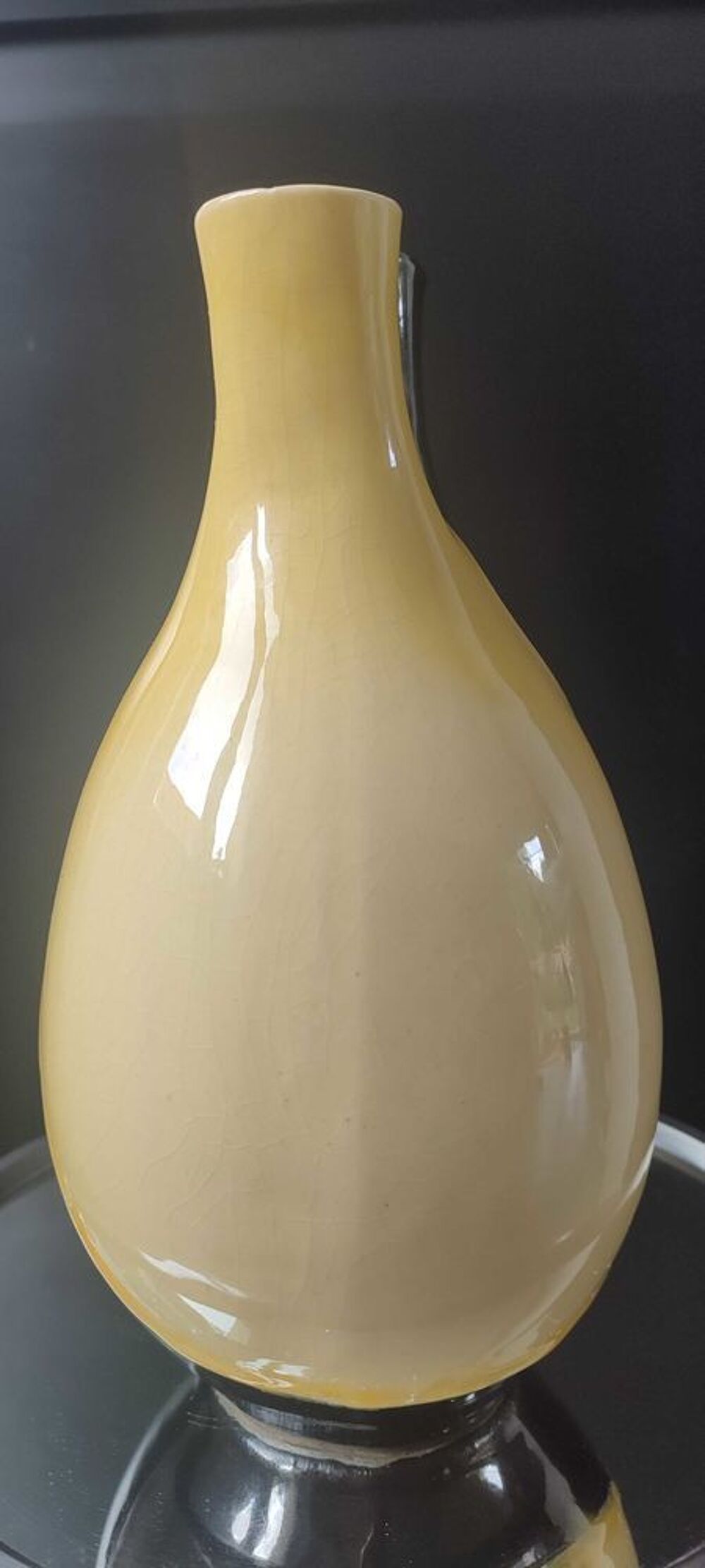 Vase &agrave; deux cols C&eacute;ramique vintage 1964. 