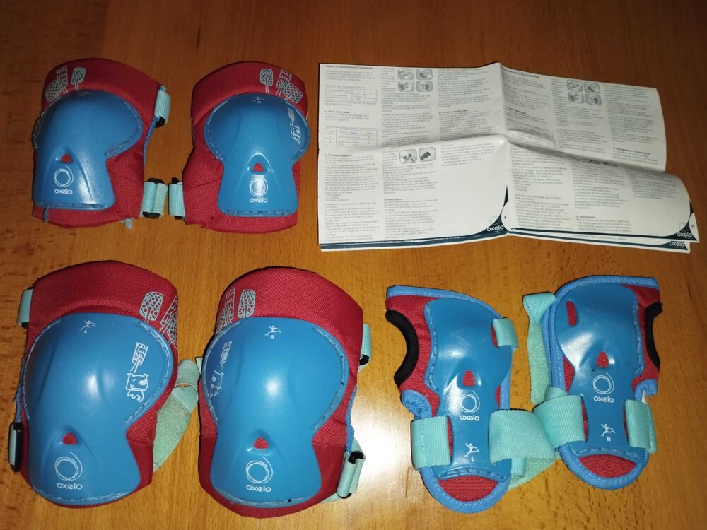 Set 3 protections roller taille XS 25-50 Kg Sports
