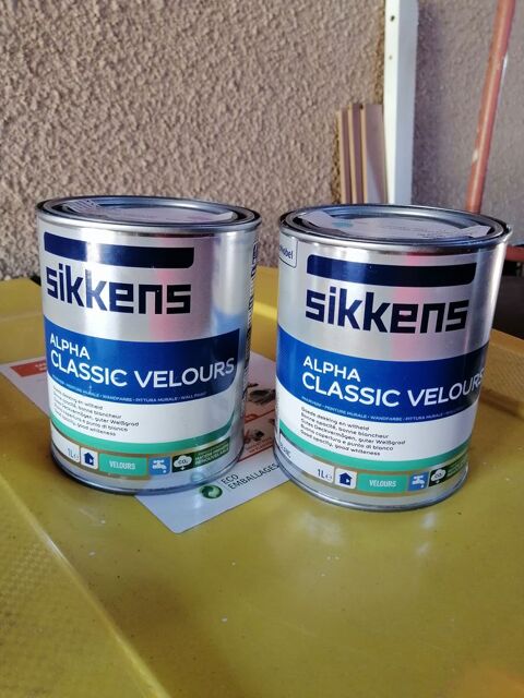 2 pots peinture SIKKENS (non utilisés ) non servis 20 Beaupuy (31)