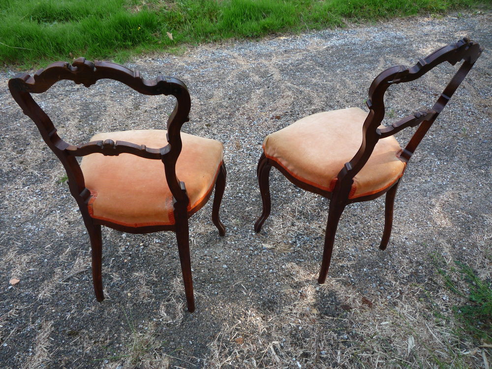 Paire de chaises Napol&eacute;on III Meubles