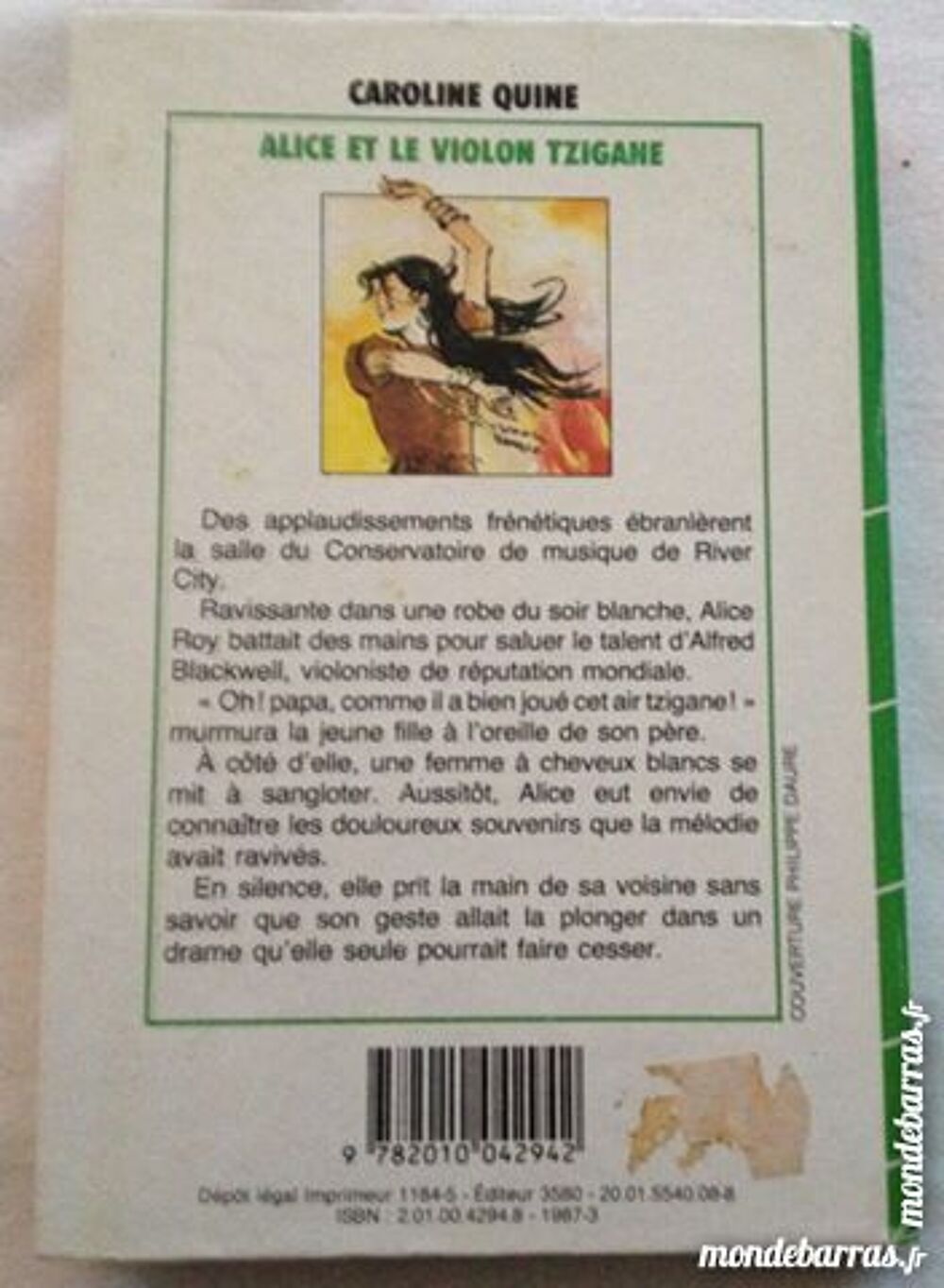 Alice et le violon tzigane Livres et BD