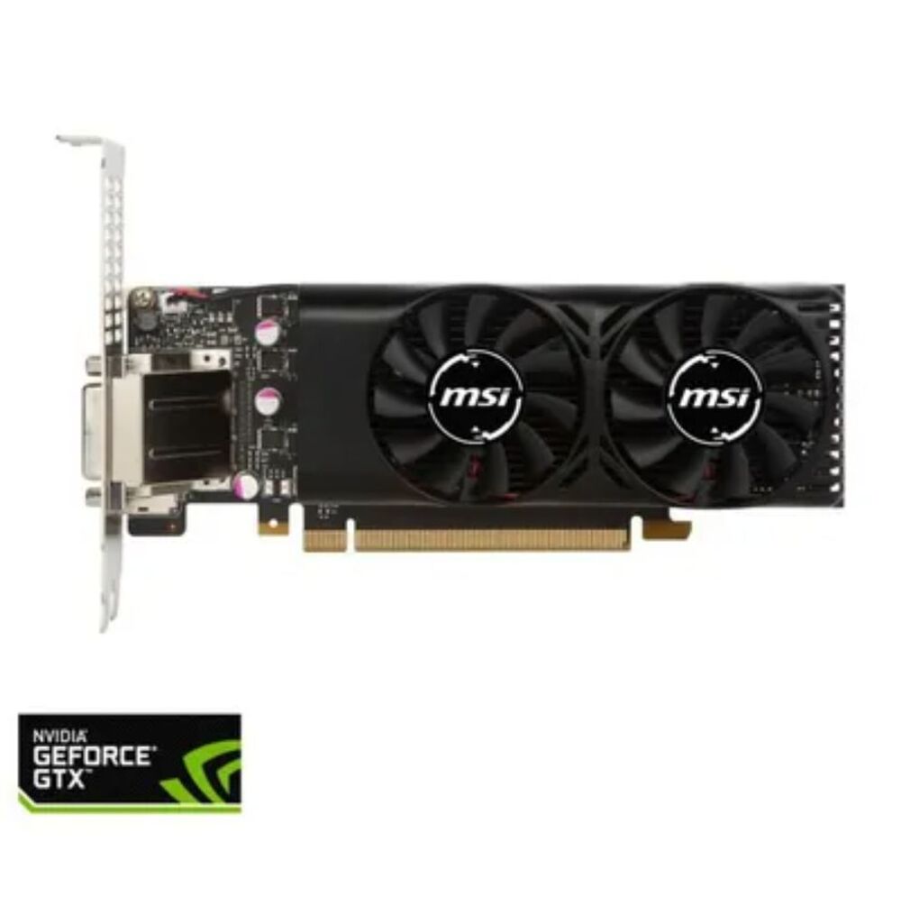 Carte Graphique - MSI / NVIDIA - GTX 1050Ti 4GT LP OC - 4Go Matériel informatique