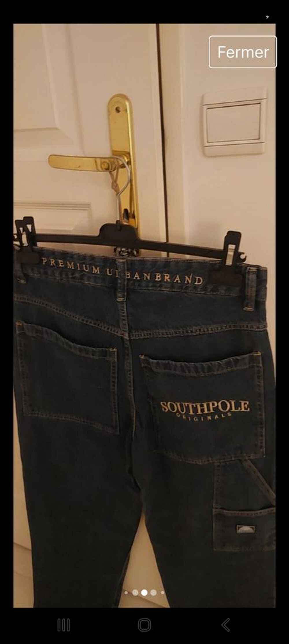 Jean denim baggy
Southpole taille
40 Vtements