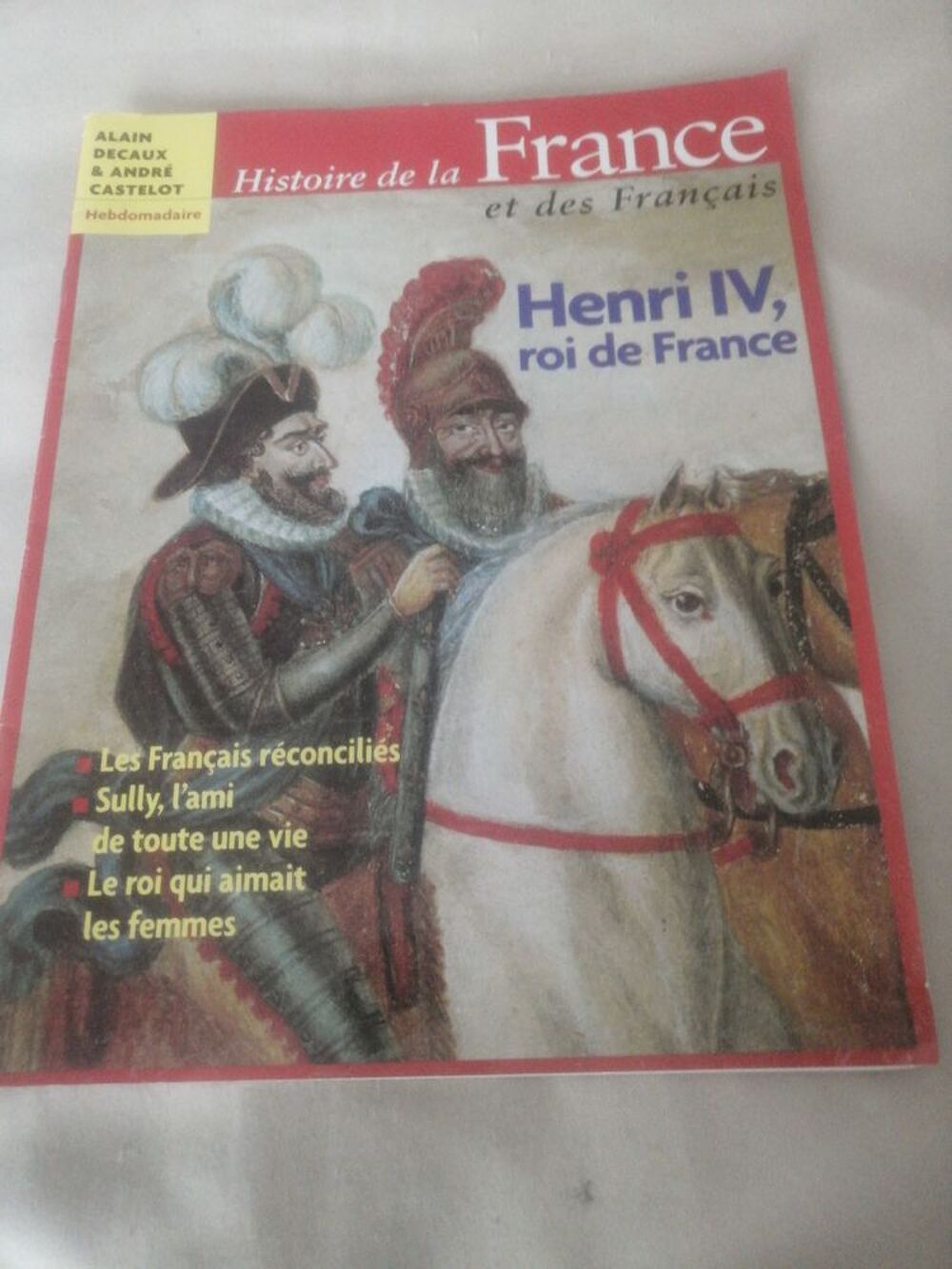 magazine henri IV Roi de France Livres et BD