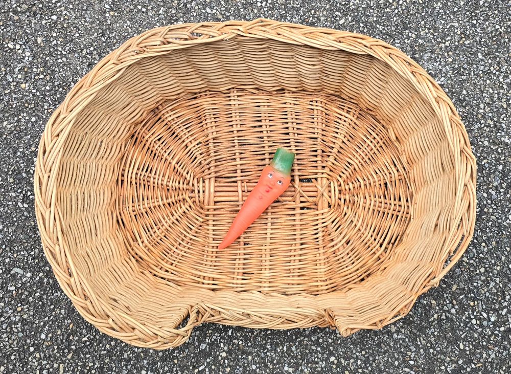 Panier osier Décoration