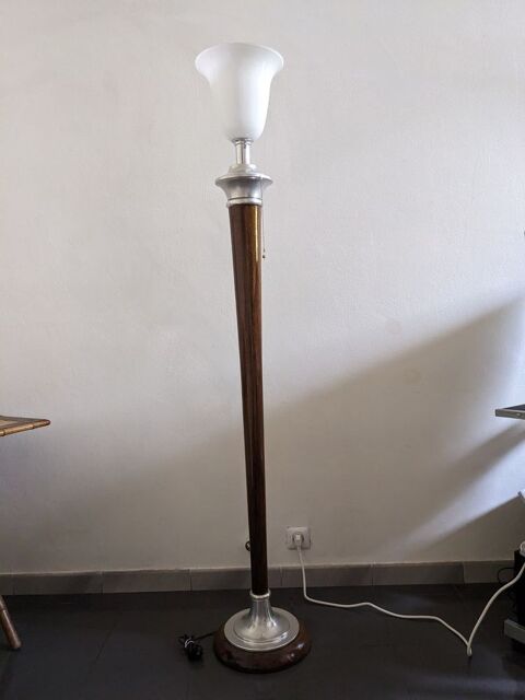 VRAIS GRAND LAMPADAIRE MAZDA ÉPOQUE 1930 HAUT DE 1 MÈTRE 75. 950 Marseille 13 (13)