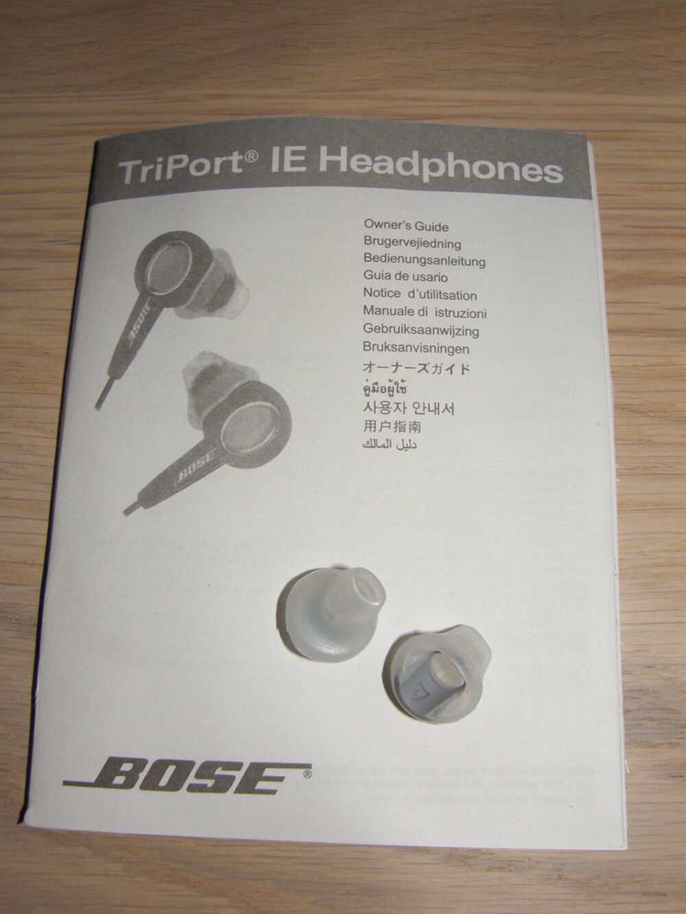 2 Embouts introduits-auriculaires Bose Audio et hifi