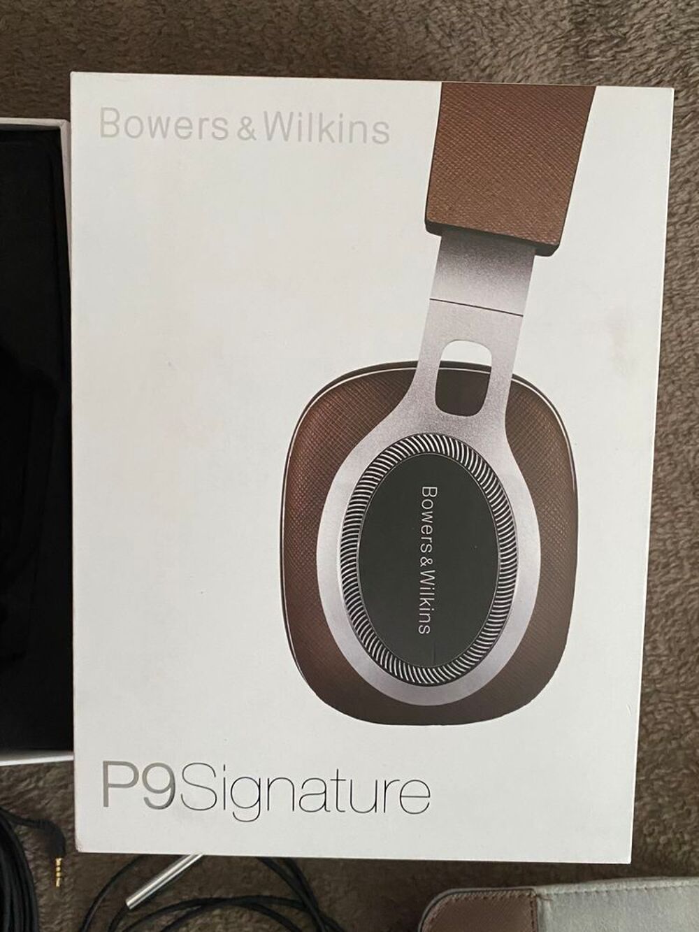 Casque haut de gamme audiophile Bowers Audio et hifi