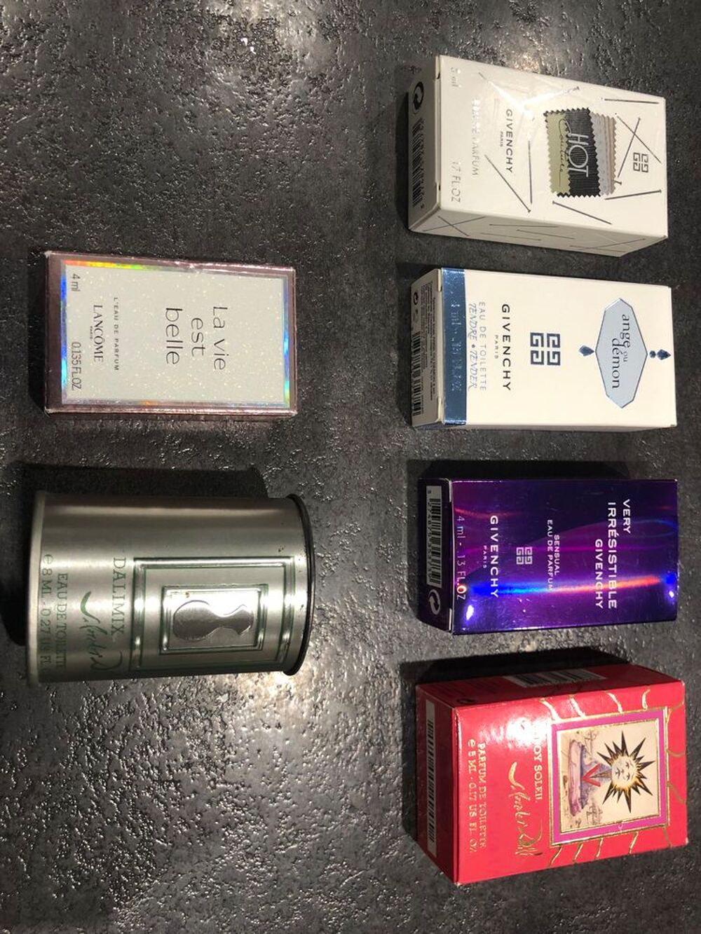 Miniatures de parfum 