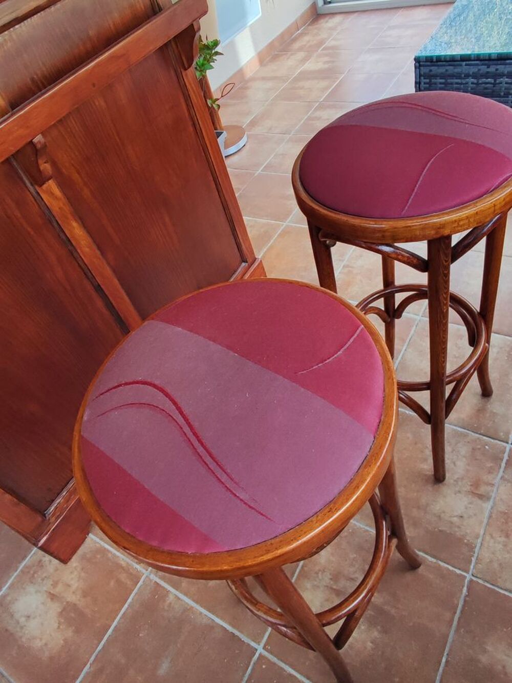 Bar + tabourets Meubles