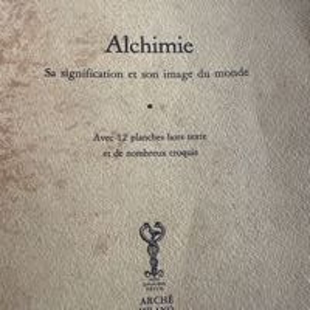 livre alchimie Livres et BD