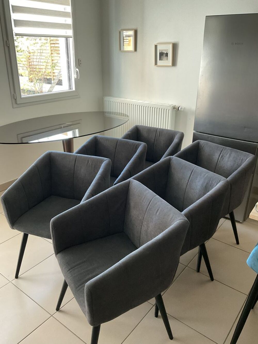 Fauteuils de tabl lot de 6 Meubles