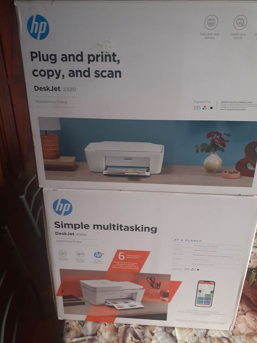 par lot 2imprimantes HP Matériel informatique