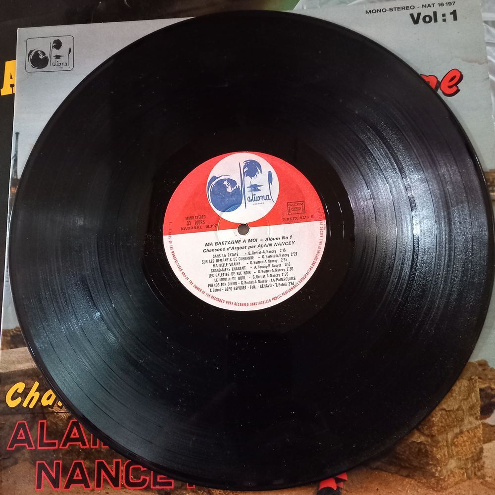 ALAIN NANCEY / DISQUE VYNIL 33 TOURS / CD et vinyles