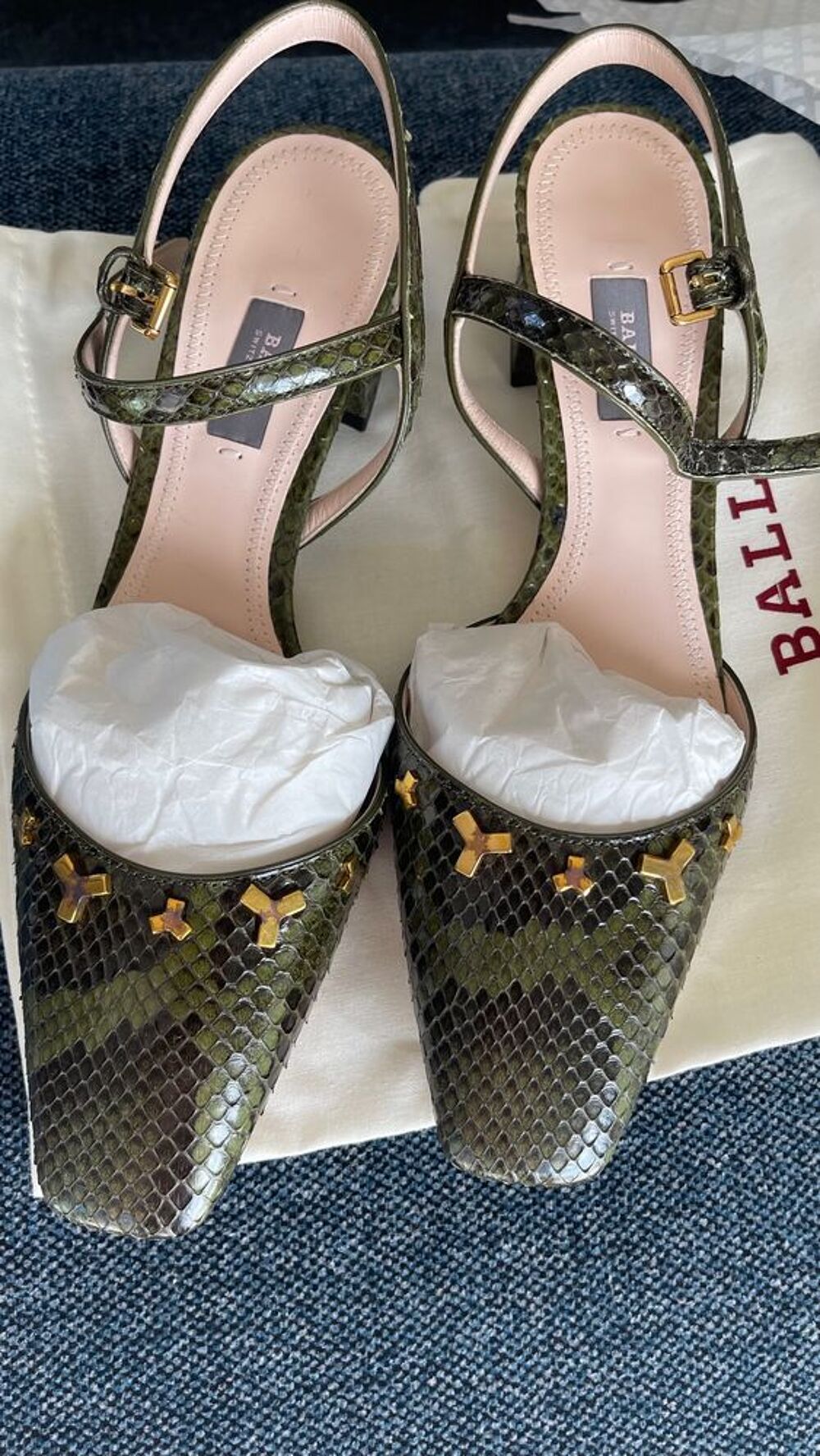 Chaussures BALLY Sayane femme?Neuves? Taille 37,5 ? Italie Chaussures