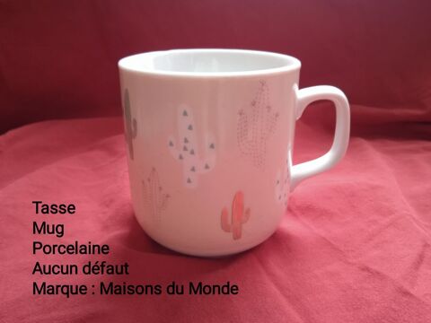 Tasse mug Porcelaine Maisons du Monde 5 Lourdes (65)