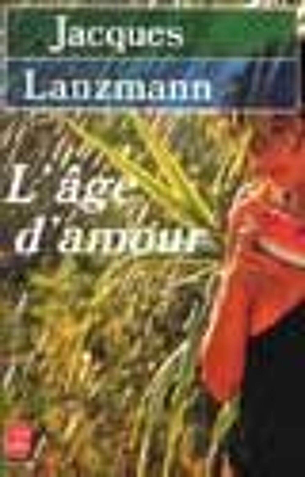 L'age d'amour Livres et BD