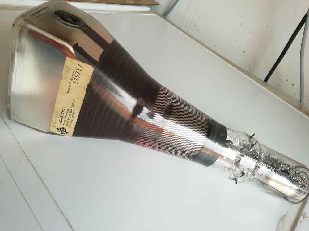 tube cathodique CRT Telefunken 