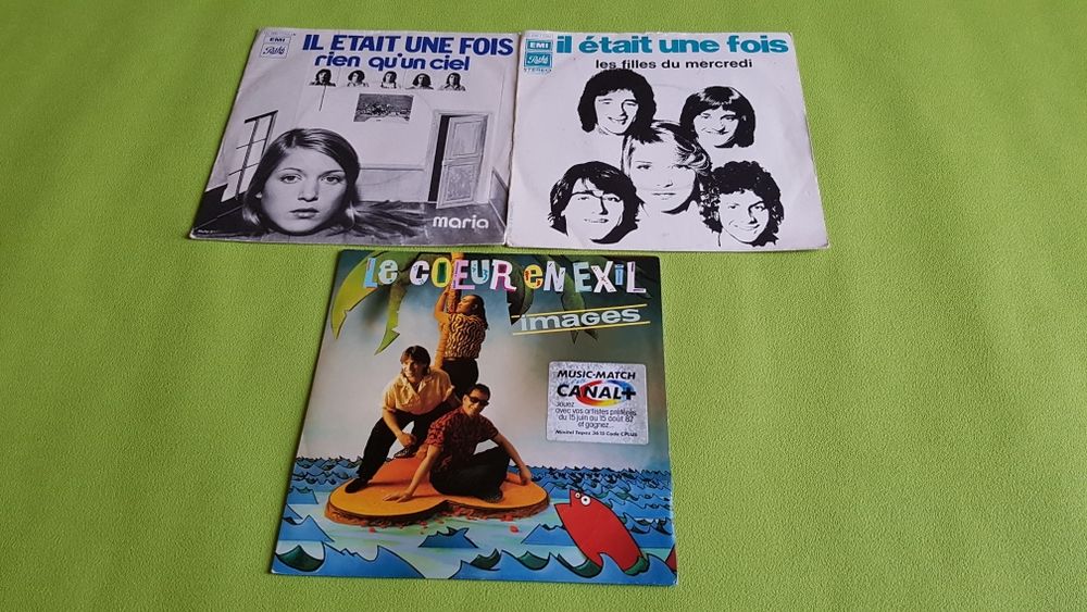 LES 45T PHOTO 14 CD et vinyles