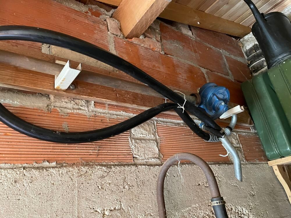 Pompe vidange de cuve Bricolage
