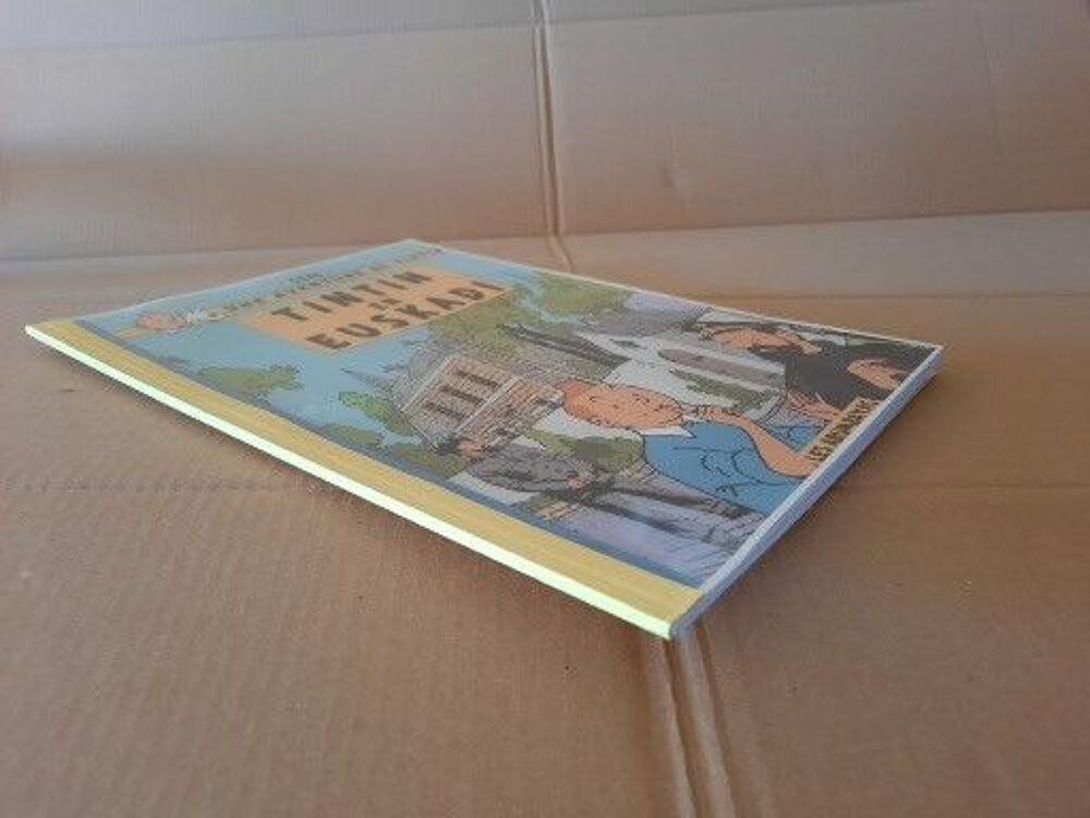 Pastiche Tintin Tintin en Euskadi Livres et BD