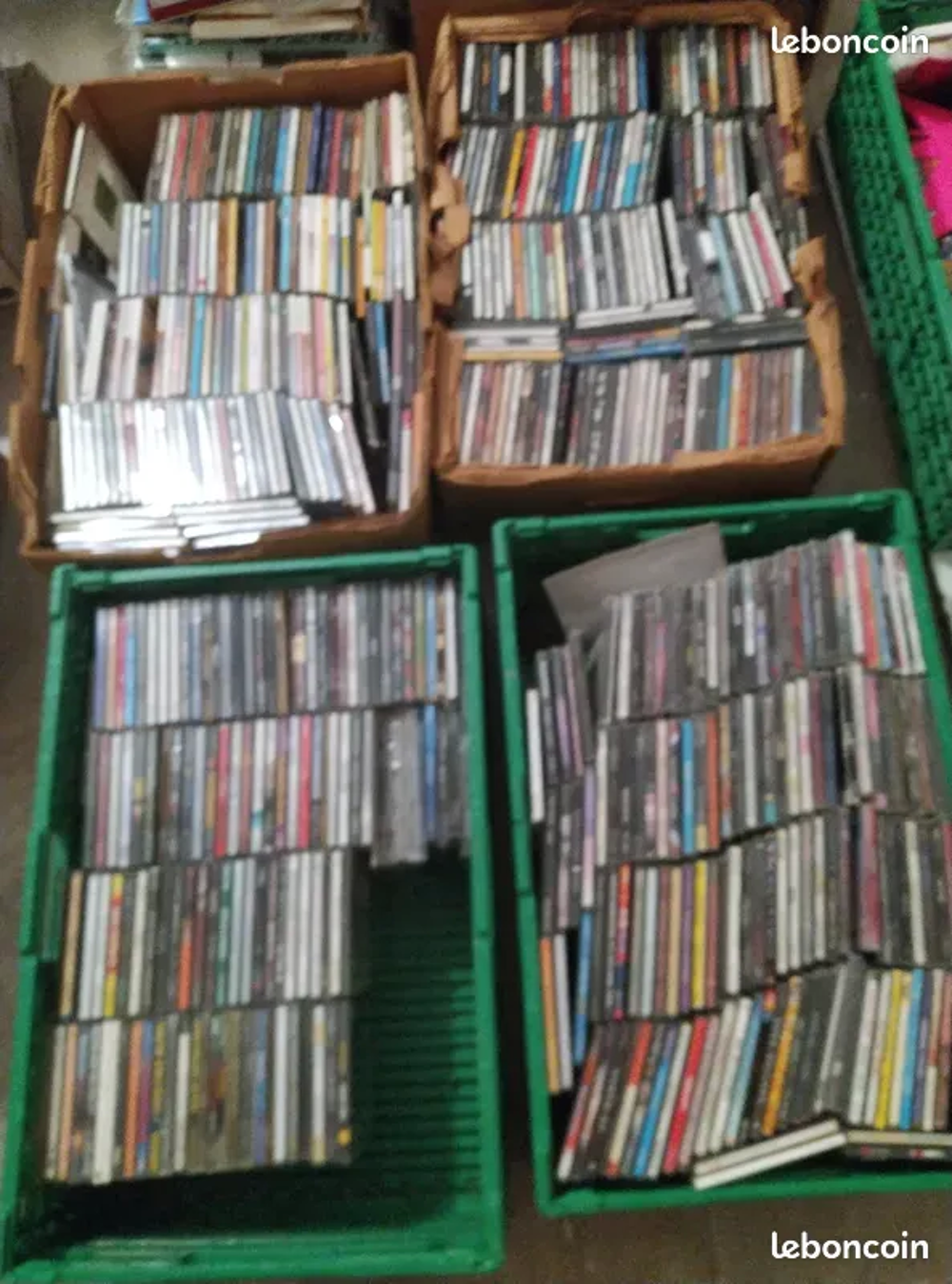 LOT JEU PC // CD CD et vinyles